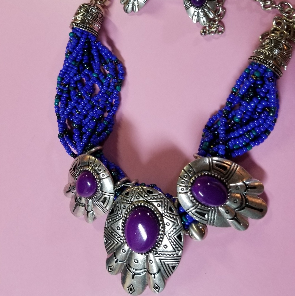 Women's Fashion Necklace & Earring Set